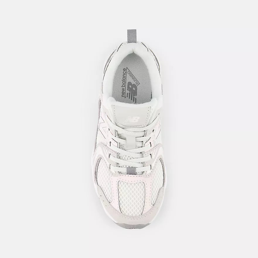 New Balance Little Kids 530 Bungee  -  GREY MATTER with PINK SALT  - P5304AU