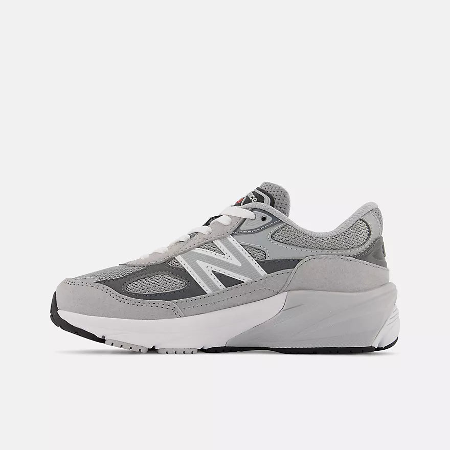 New Balance Little Kids FuelCell 990v6  -  Grey with Silver  -  PC990GL6