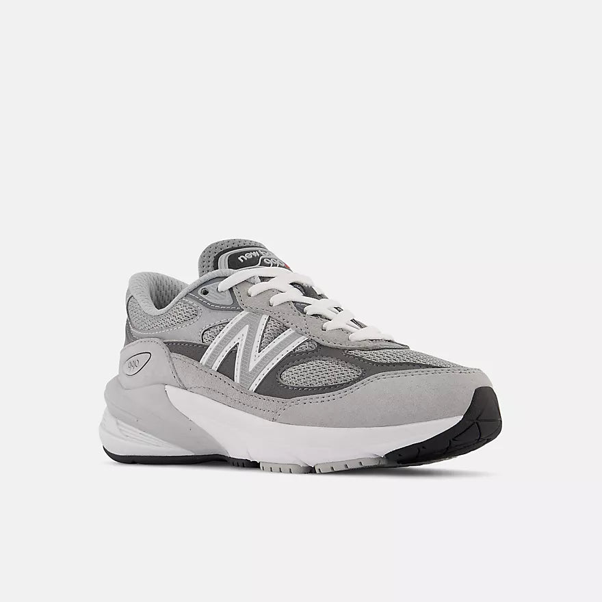 New Balance Little Kids FuelCell 990v6  -  Grey with Silver  -  PC990GL6