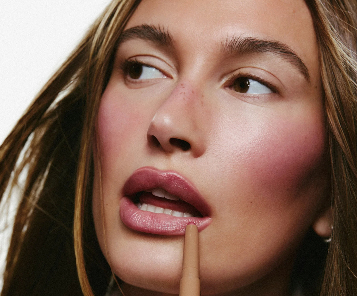 Rhode peptide lip shape  -  press -  warm pinky mauve