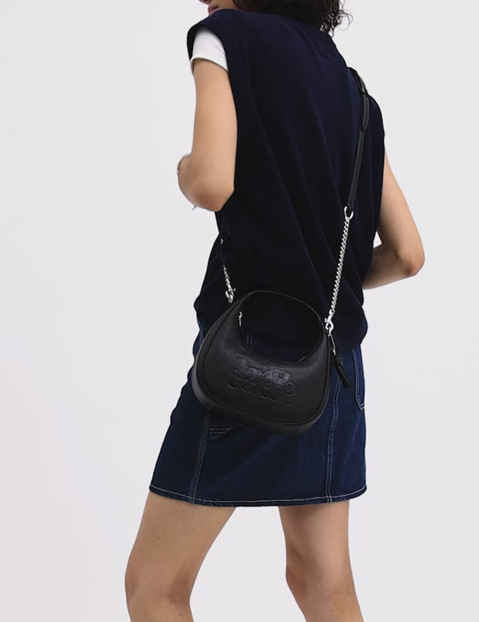 Coach Carmen Mini Crossbody In Signature Jacquard - HEMEN TESLİMDE