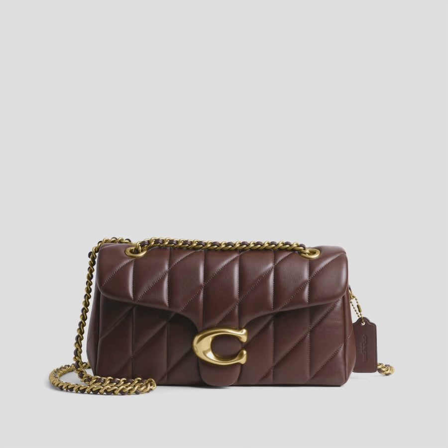 Coach Tabby Shoulder Bag 26 With Pillow Quilting - Brass/Maple