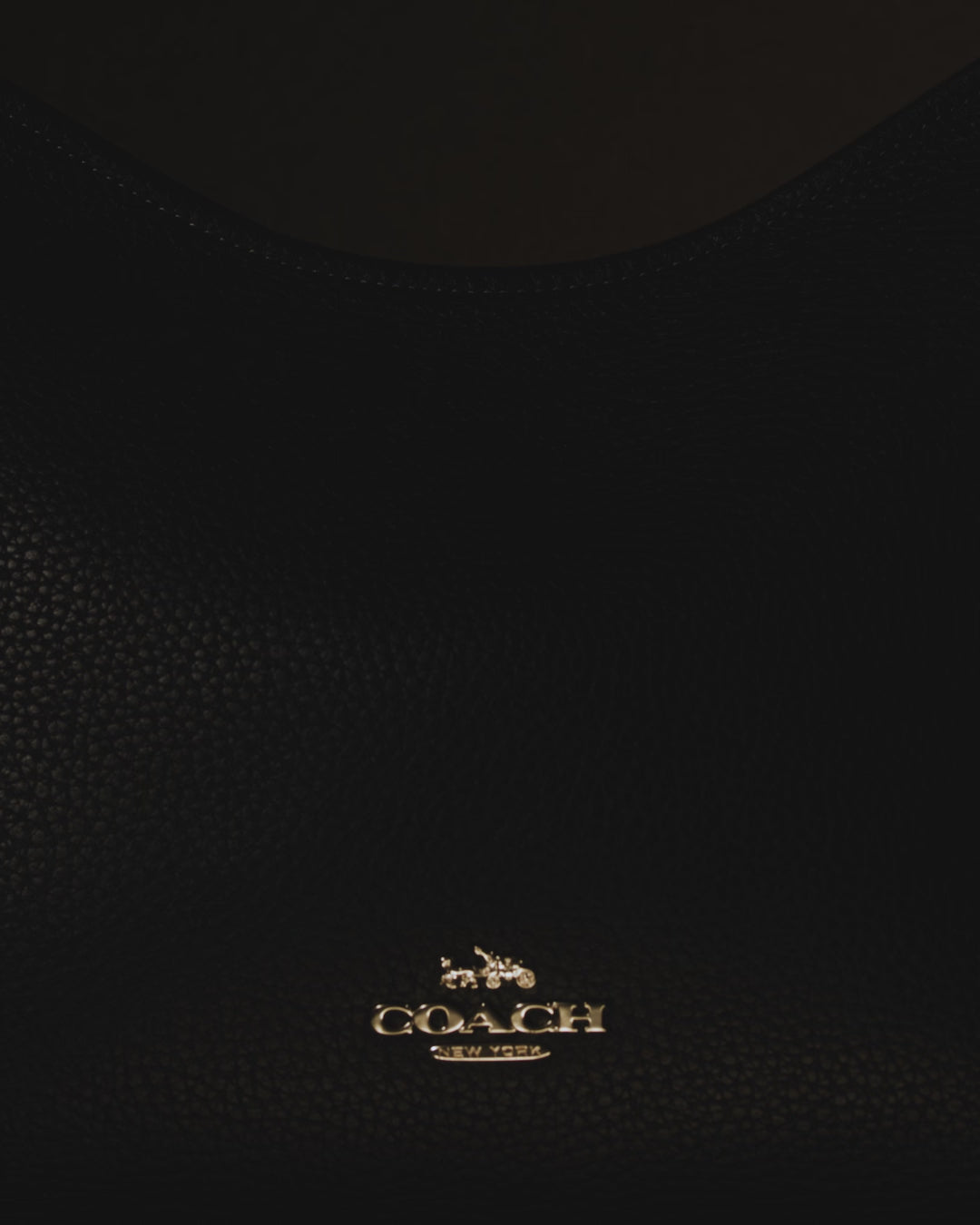 Coach Laurel Shoulder Bag In Signature - Gold/Walnut/Black