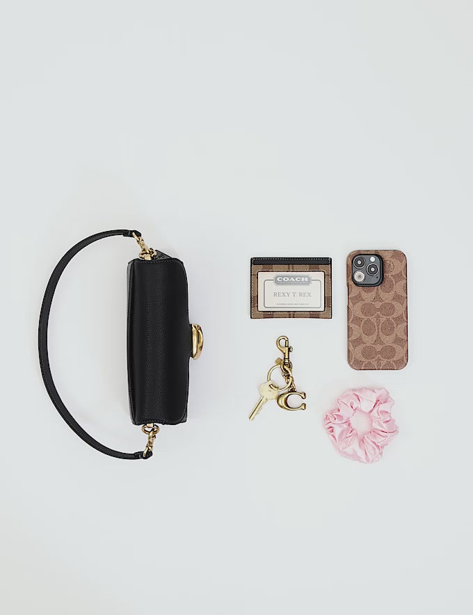 Coach Tabby Shoulder Bag 20 - Brass/Chalk