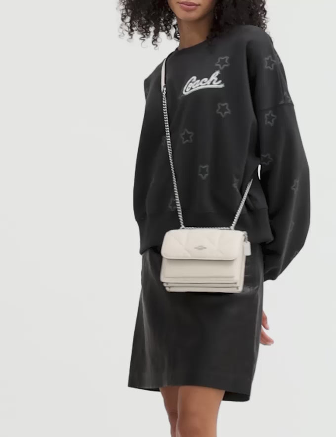 Coach Mini Klare Crossbody Bag In Signature - Gold/Sand/Chalk - Hemen Teslimde
