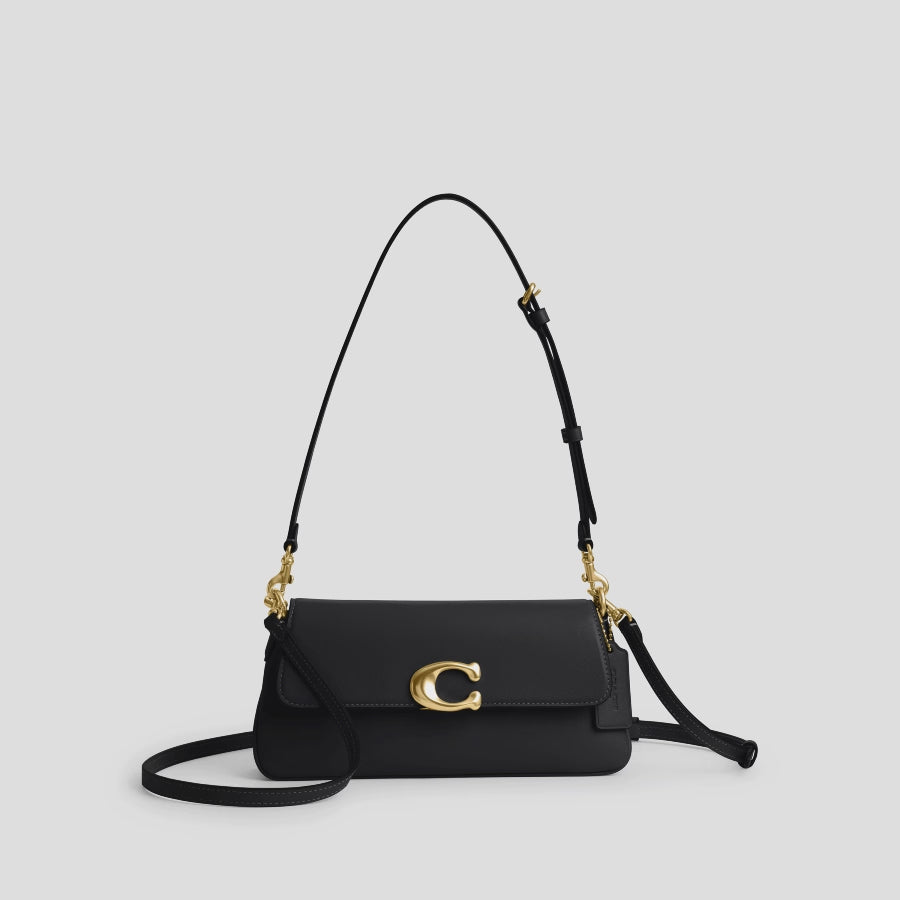 Coach Jet Shoulder Bag - Brass/Black