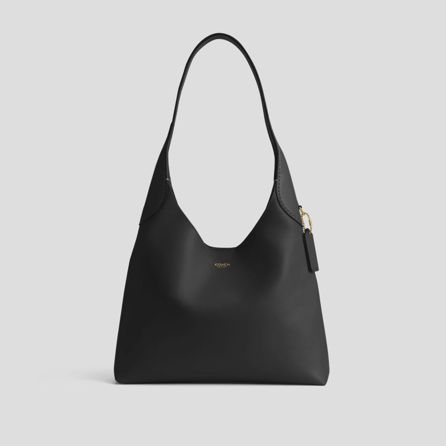 Coach Brooklyn Shoulder Bag 28 - Brass/Black