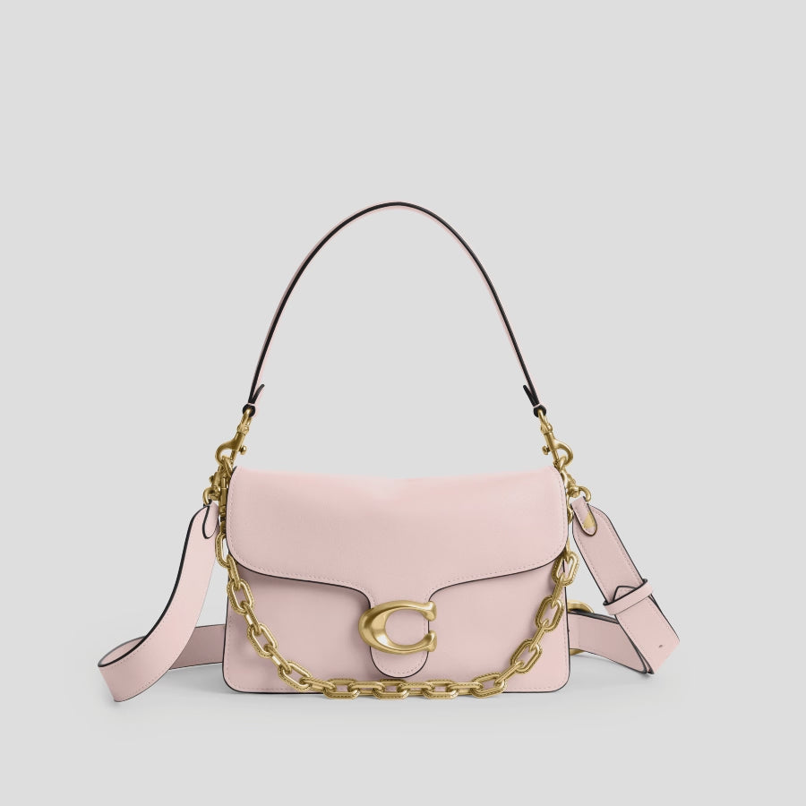 Coach Chain Tabby Shoulder Bag - Brass/Black