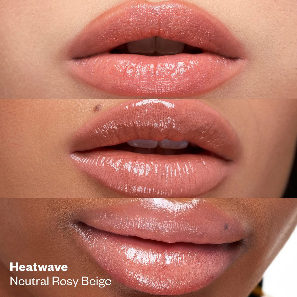 Kosas  Wet Stick Moisturizing Shiny Sheer Lipstick with Ceramides Heatwave - neutral rosy beige