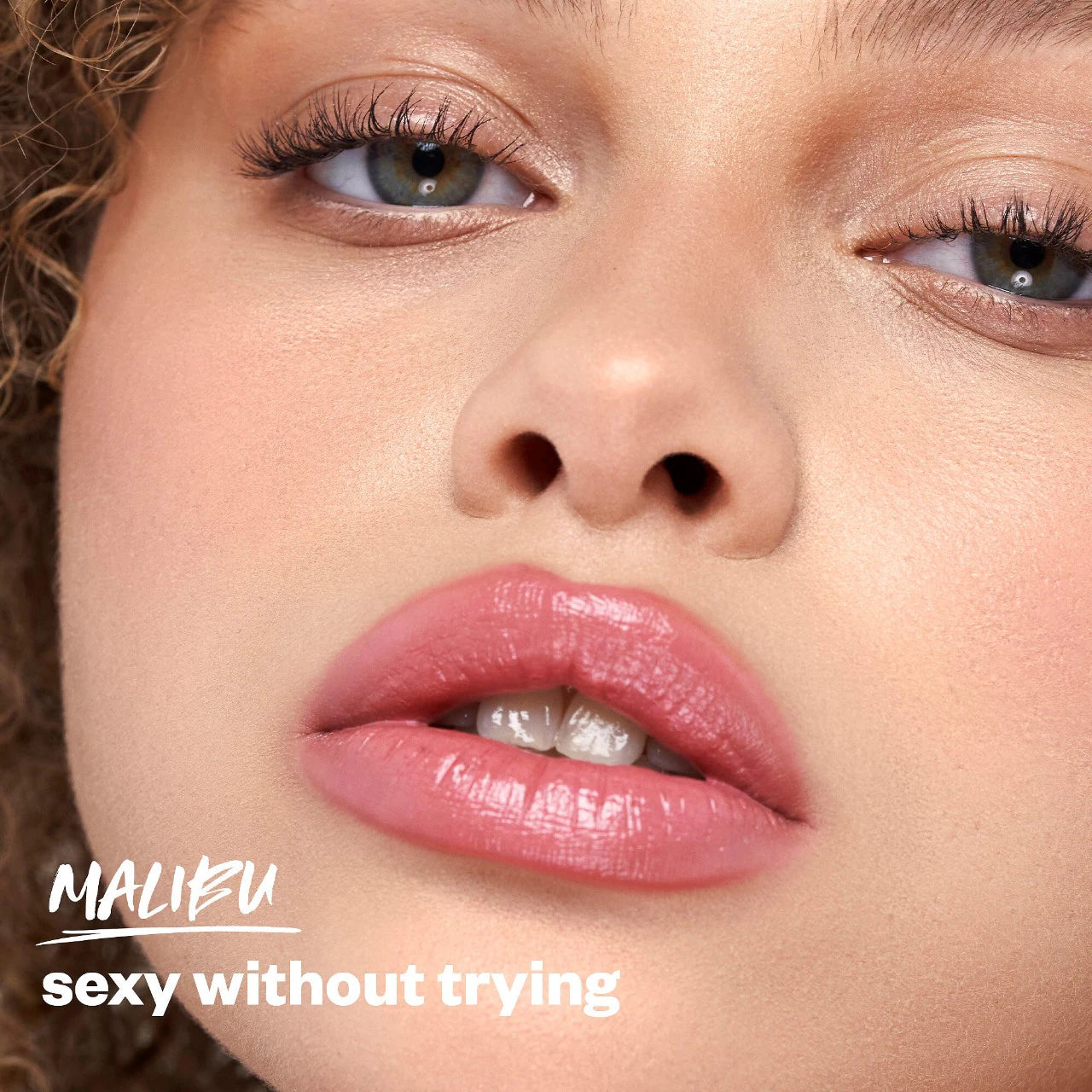 Kosas  Wet Stick Moisturizing Shiny Sheer Lipstick with Ceramides Malibu - cool mauvey pink