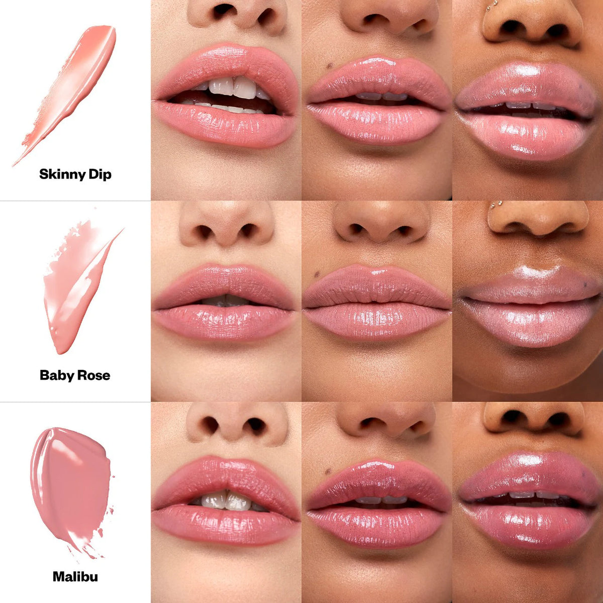 Kosas  Wet Stick Moisturizing Shiny Sheer Lipstick with Ceramides Malibu - cool mauvey pink