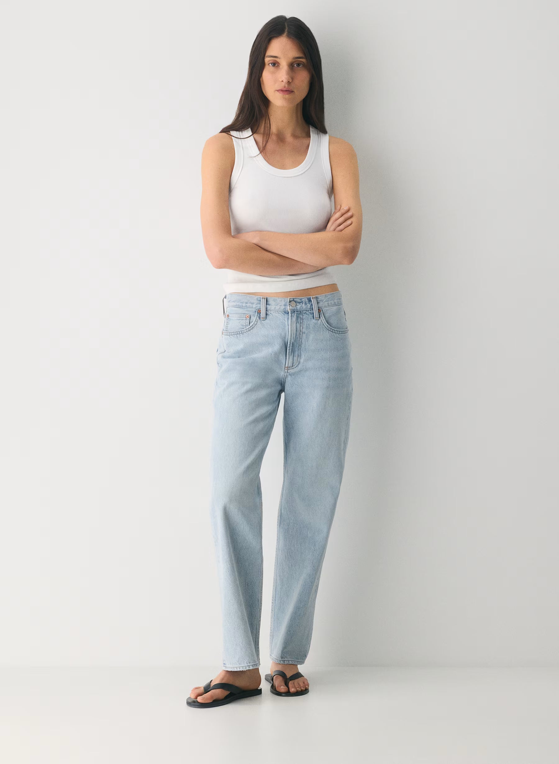 Aritzia Denim Forum The '90s Iggy Lo-Rise Baggy Jean-15 yrs Brl thr Bleu