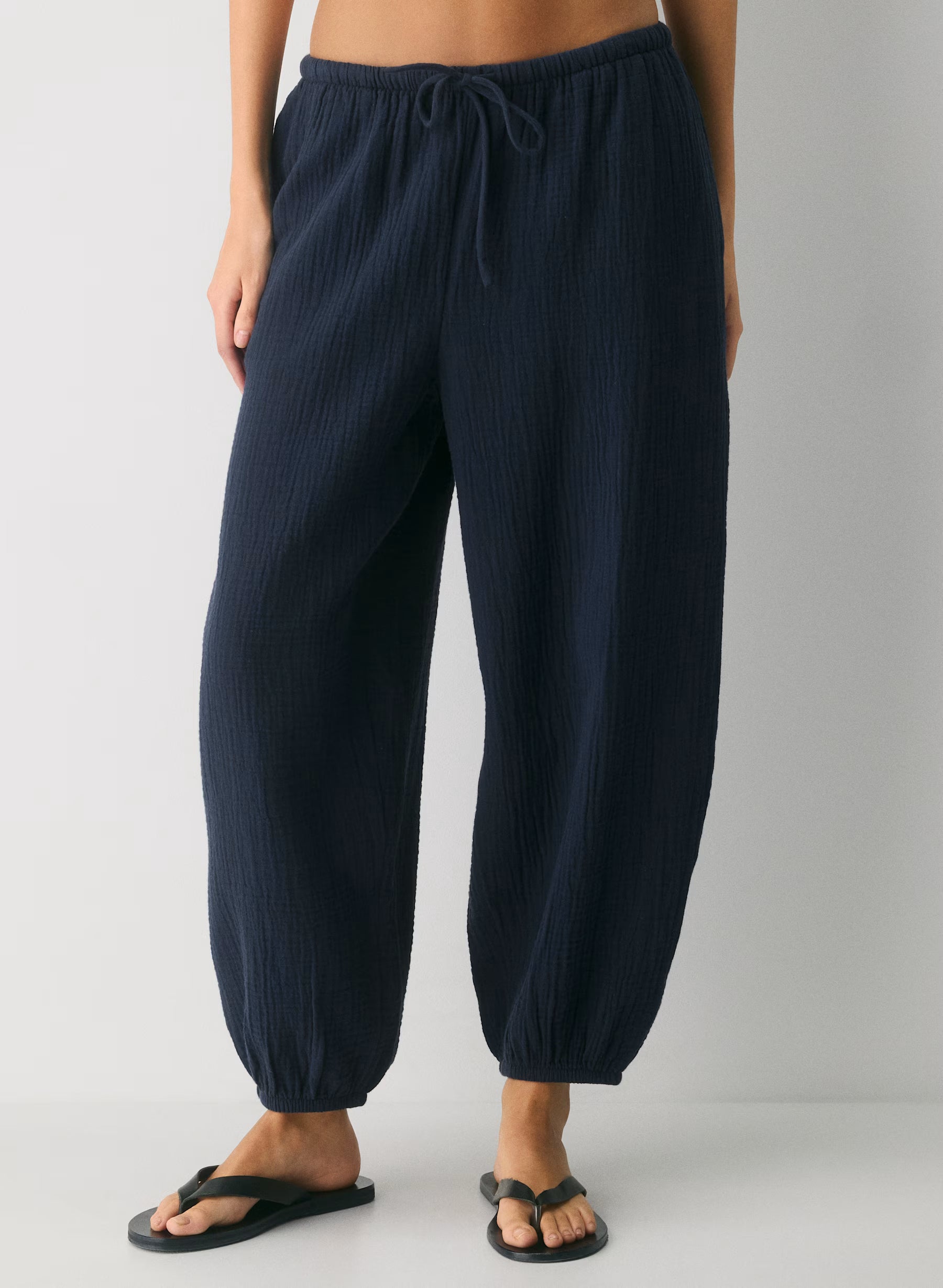 Aritzia AirPlush Cotton™ Sidepath Balloon Pant-Admiral