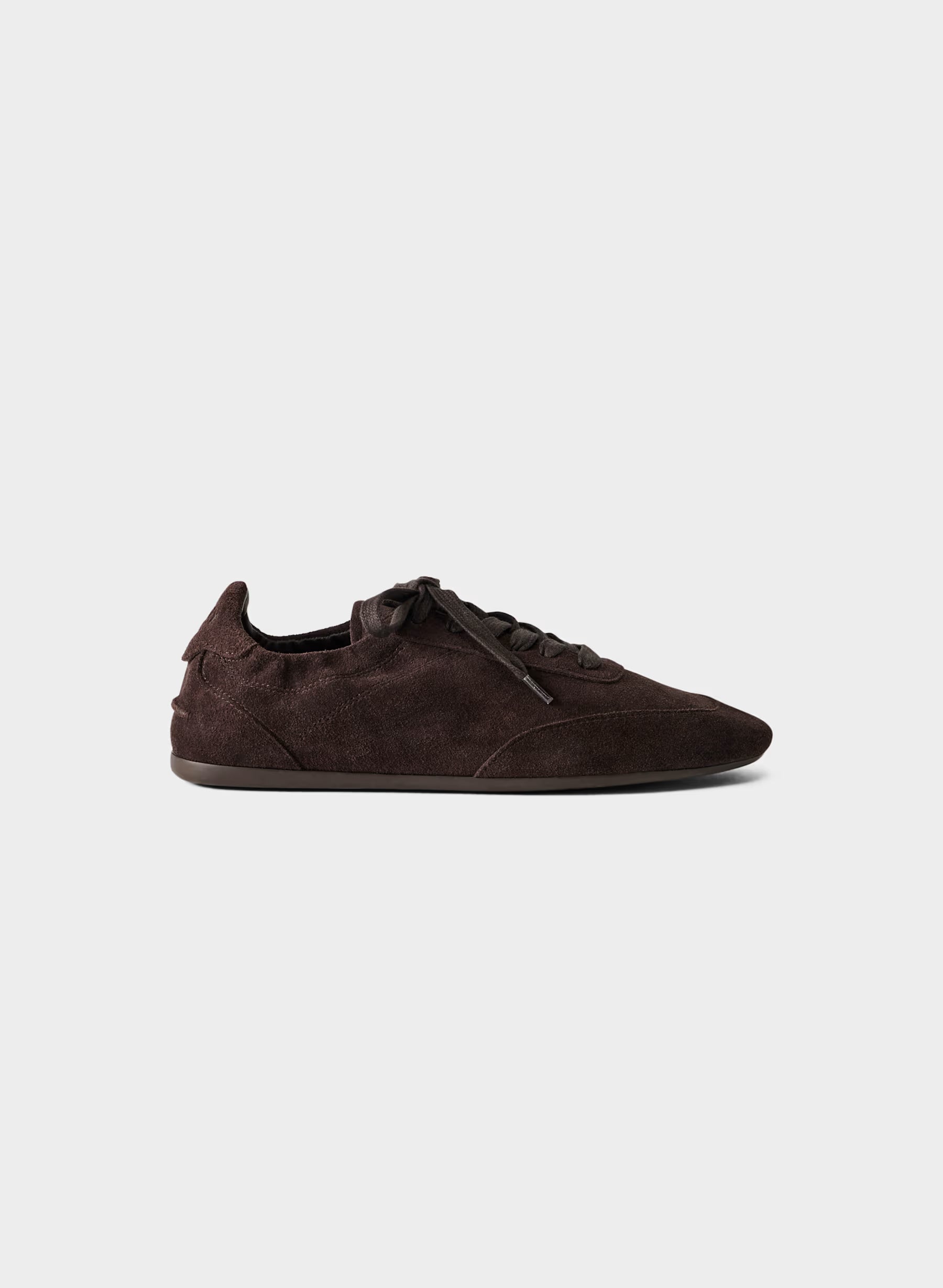 Aritzia Sperry x Aritzia Slim Jogger - Suede Leather-Rich Mocha Brown