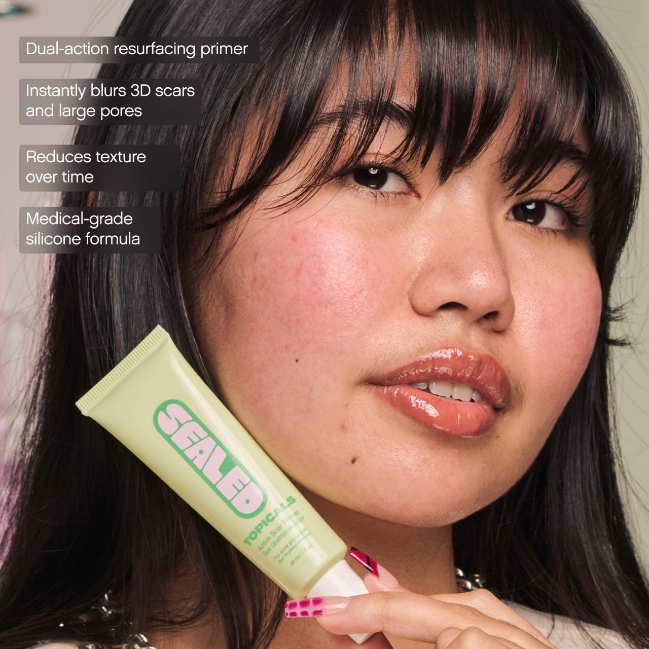 Topicals  Sealed Active Scar Filling Primer for Acne Prone Skin