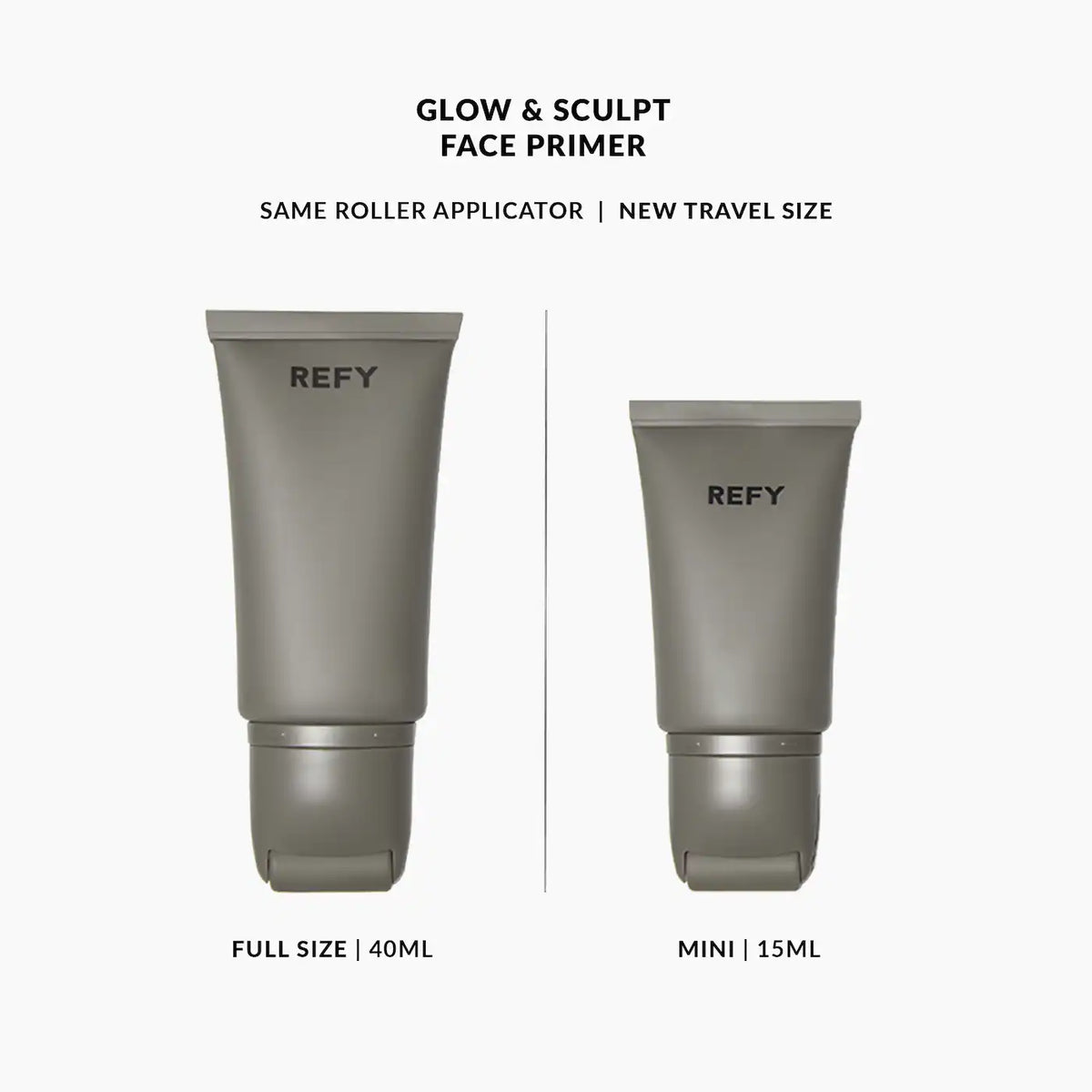 REFY  Mini Glow and Sculpt Face Serum Primer with Niacinamide