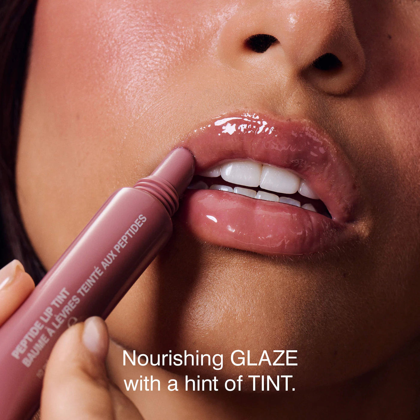 Rhode Peptide Lip Tint Nourishing Glaze - Salty Tan