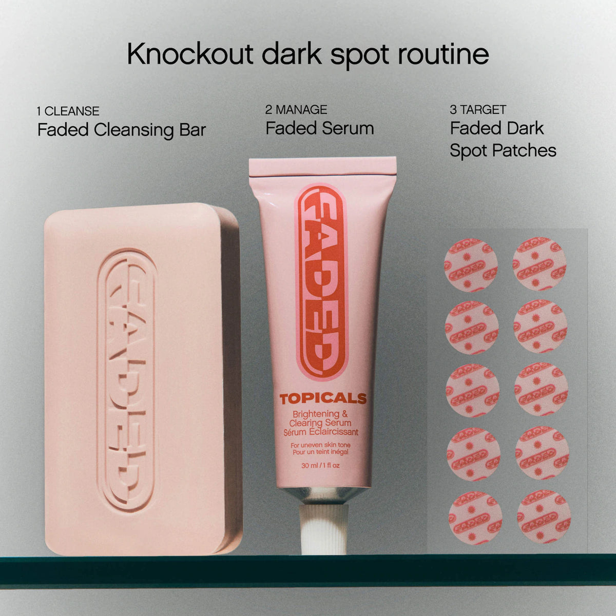Topicals  Faded Tranexamic Acid Dark Spot Patches for Hyperpigmentation