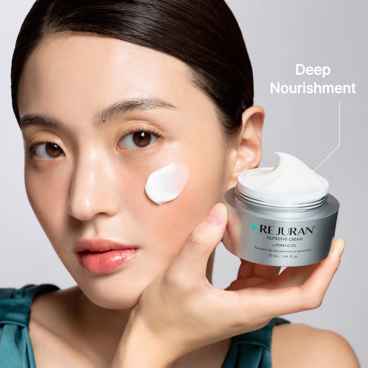 Rejuran Nutritive Cream c-PDRN® 0.2% Nourishing Moisturizer for Visible Firmness & Barrier Support