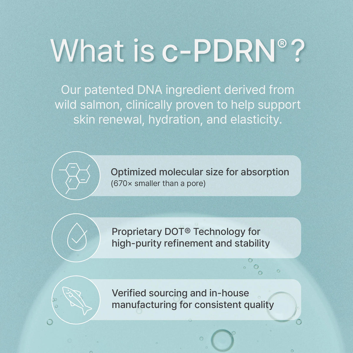 Rejuran Turnover Ampoule c-PDRN® 0.5% Renewing Serum for Smooth Texture & Glass Skin 30 ML