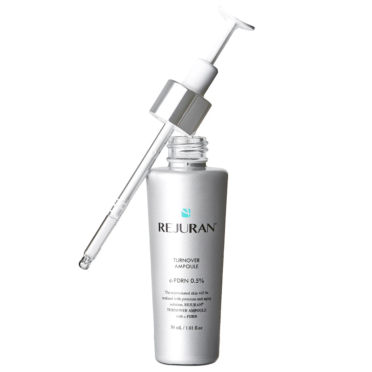 Rejuran Turnover Ampoule c-PDRN® 0.5% Renewing Serum for Smooth Texture & Glass Skin 30 ML