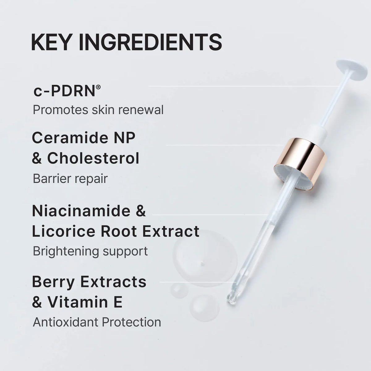 Rejuran Dual Effect Ampoule c-PDRN® 0.5% Rejuvenating Serum for Visible Firmness & Barrier Support - 30 ML
