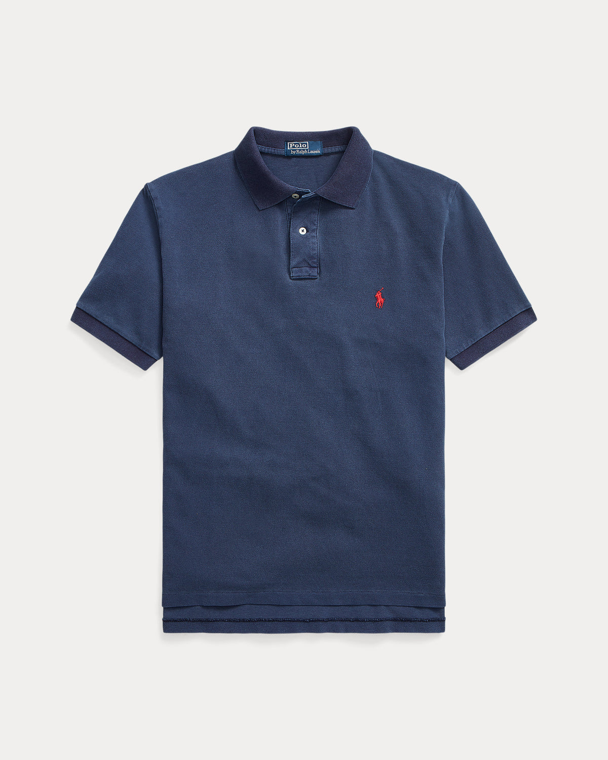 Ralph Lauren Unisex Original Fit Mesh Polo Shirt   -  Newport Navy