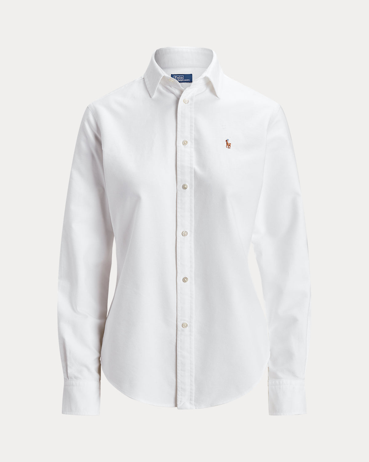 Ralph Lauren Women Slim Fit Oxford Shirt  -  White