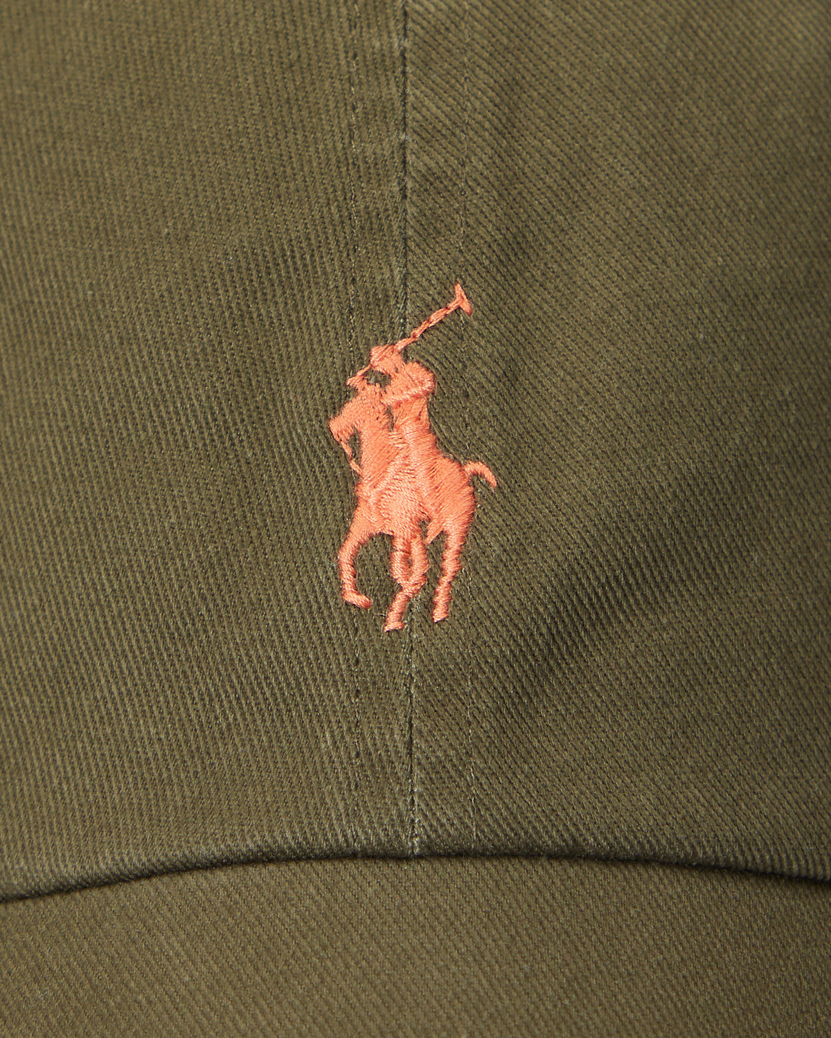 Ralph Lauren The Iconic Cotton Chino Ball Cap  - Canopy Olive