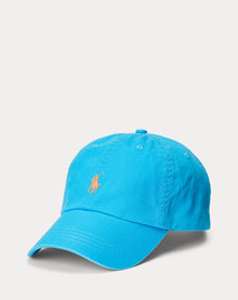 Ralph Lauren The Iconic Cotton Chino Ball Cap  -  Cove Blue