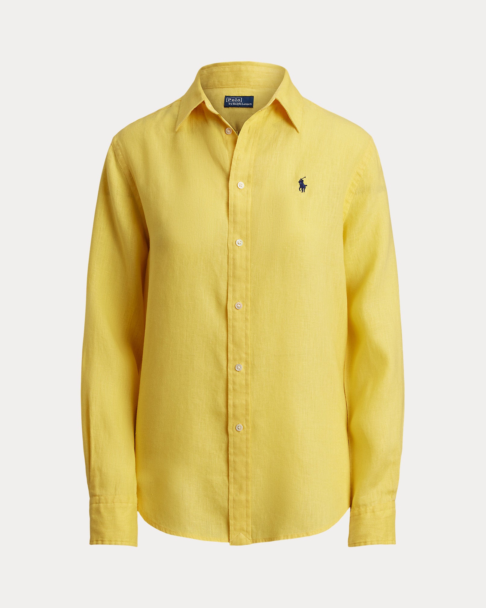Ralph Lauren Women Classic Fit Linen Shirt Polo Ralph Lauren