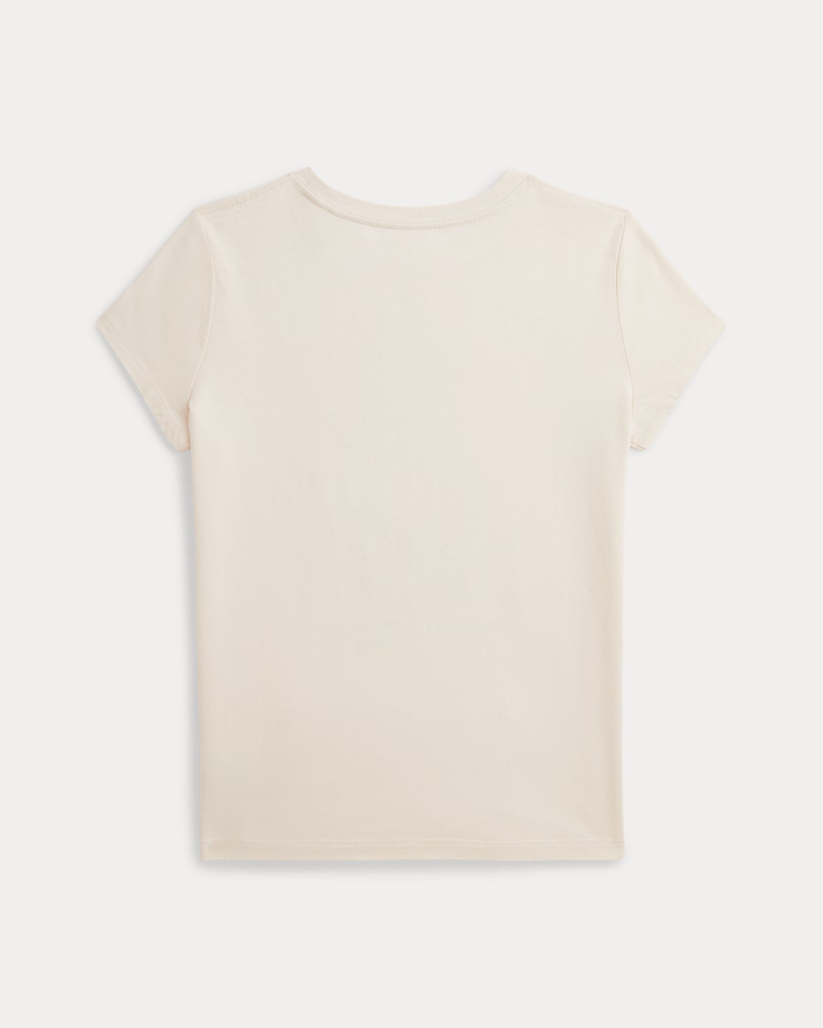 Ralp Lauren Girls Polo Bear Cotton Jersey Tee  - Estate Cream