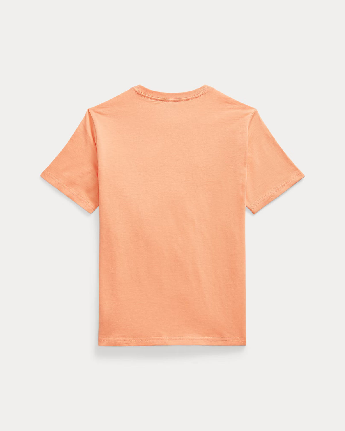 Ralph Lauren Boy's Cotton Jersey Crewneck Tee  -   Poppy
