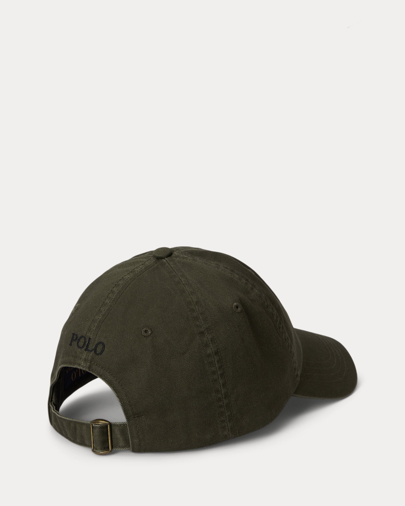 Ralph Lauren The Iconic Cotton Chino Ball Cap-Company Olive