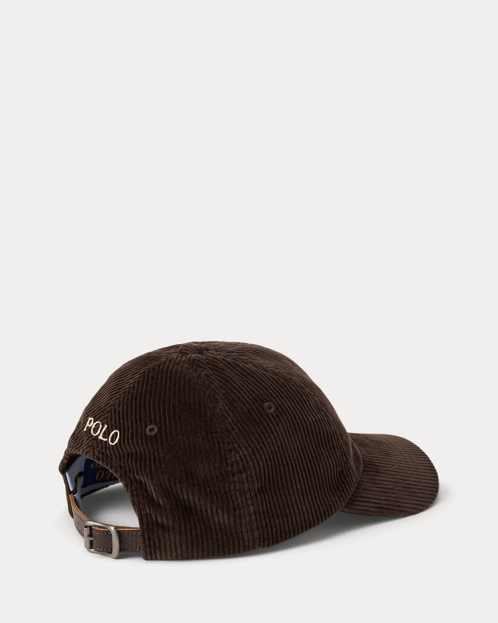 Ralph Lauren Corduroy Ball Cap- Madison Brown