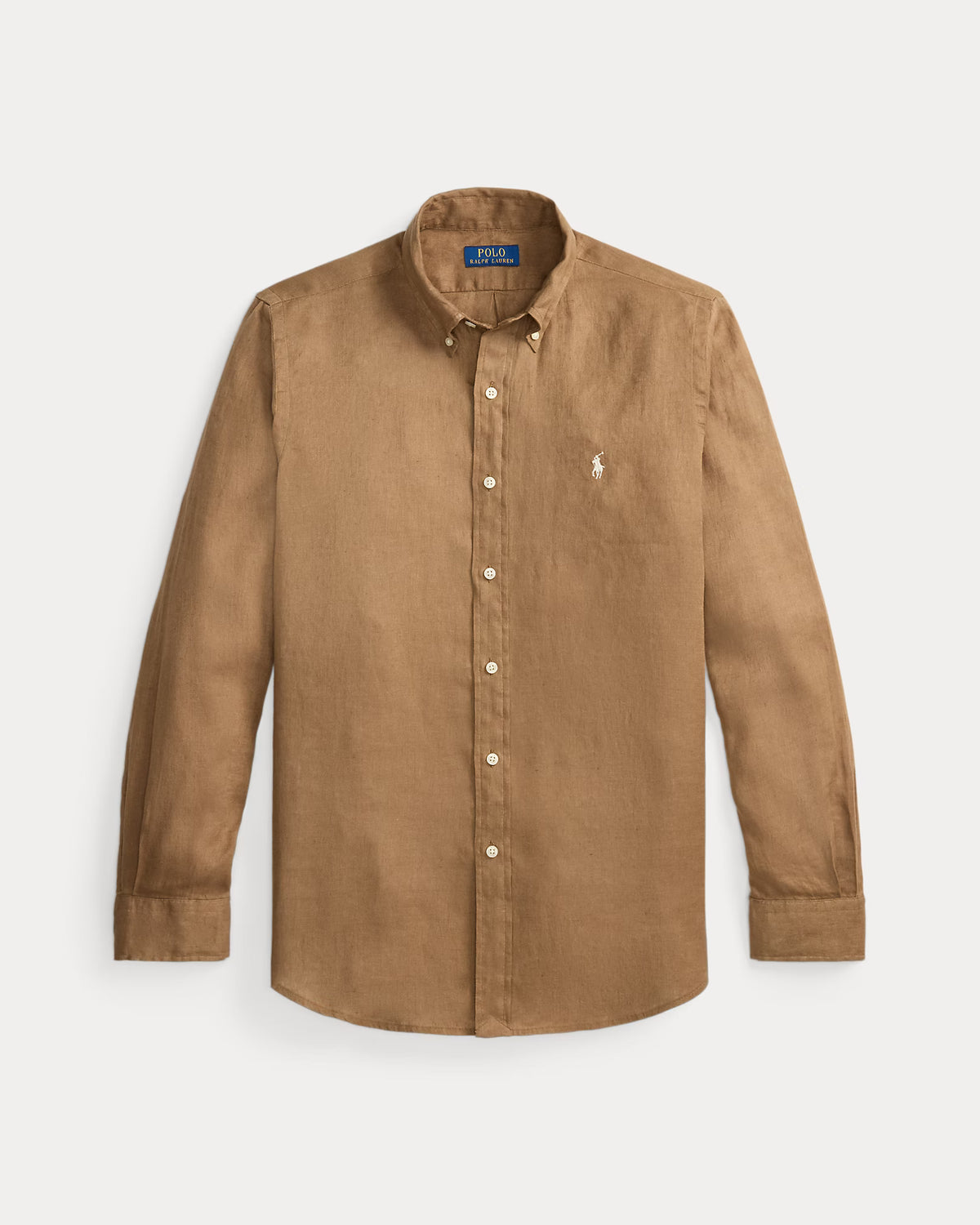 Ralph Lauren Men  Lightweight Linen Shirt – All Fits  -  RL Brown