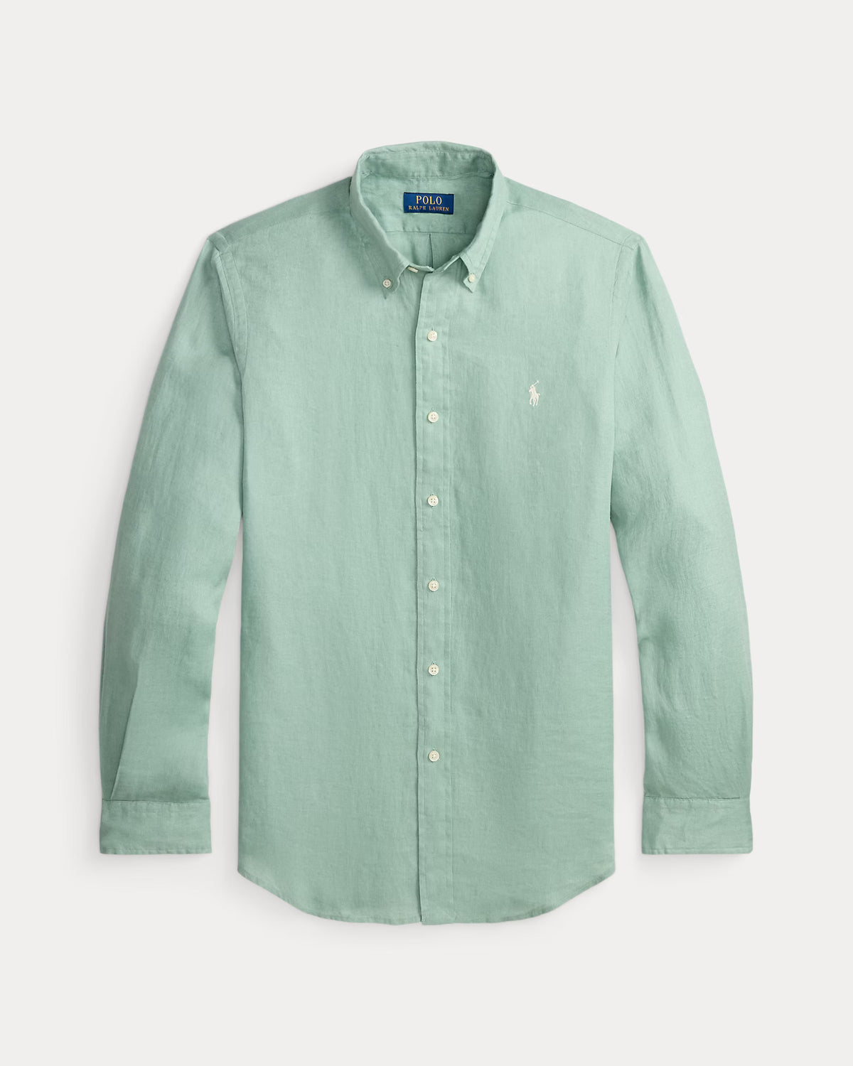 Ralph Lauren Men  Lightweight Linen Shirt – All Fits  - Faded Mint