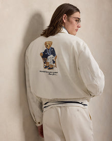 Ralph Lauren Men The Polo Bear Big Jacket  -   Paper White
