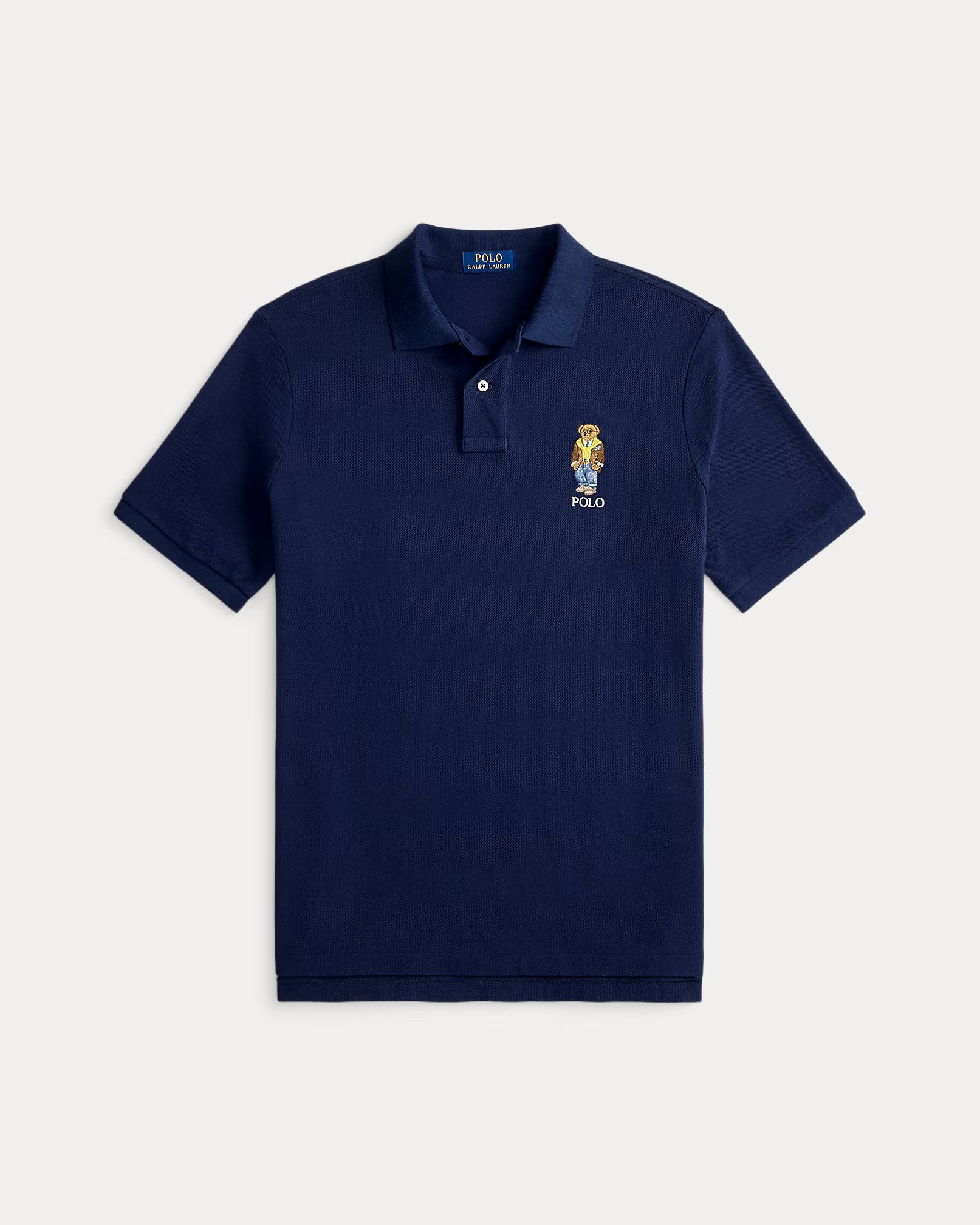 Ralph Lauren Men Classic Fit Polo Bear Mesh Polo Shirt - Newport