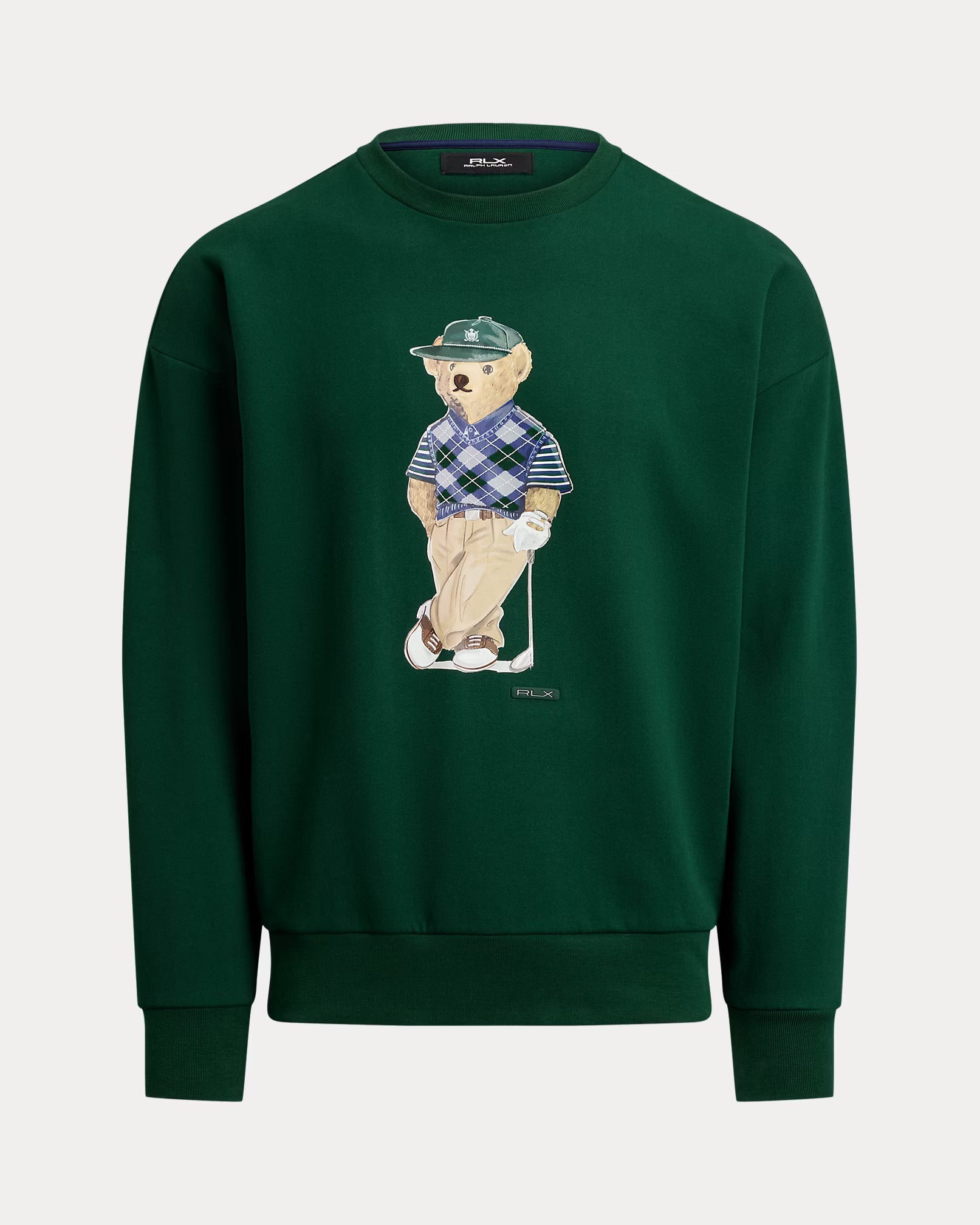 Ralp Lauren Men Relaxed Fit Polo Bear Sweatshirt  - Moss Agate