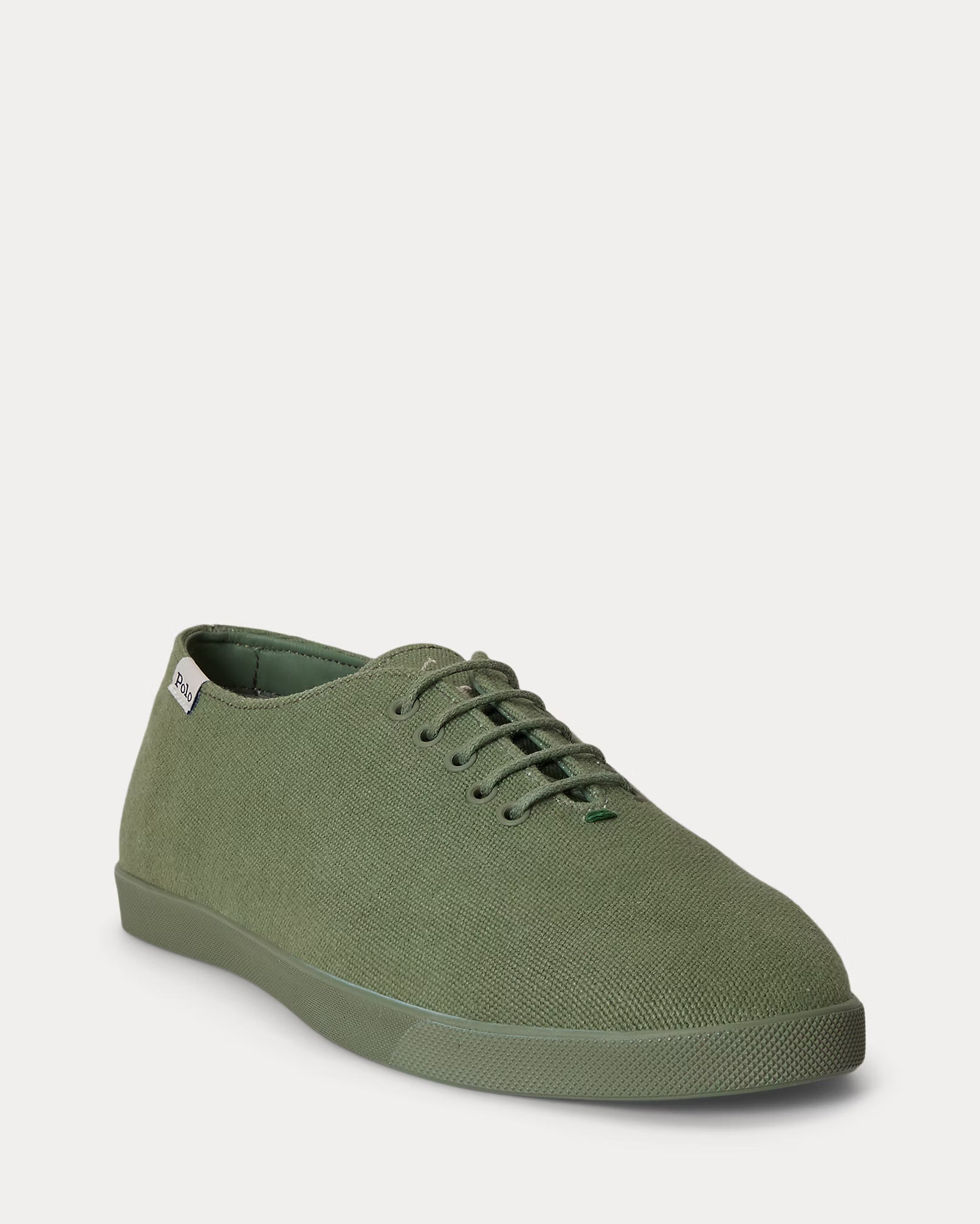 Ralph Lauren Women Cotton Canvas Sneaker  - Cargo Green