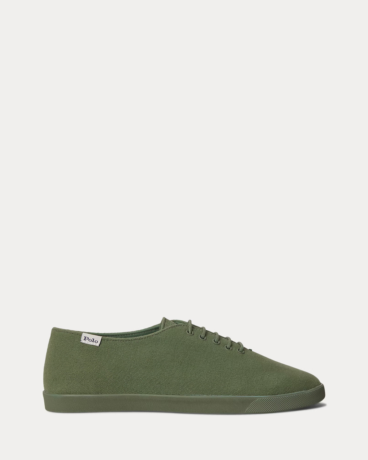 Ralph Lauren Women Cotton Canvas Sneaker  - Cargo Green