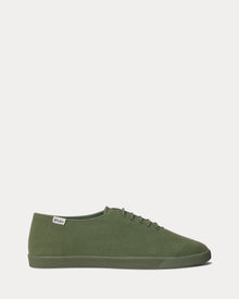 Ralph Lauren Women Cotton Canvas Sneaker  - Cargo Green