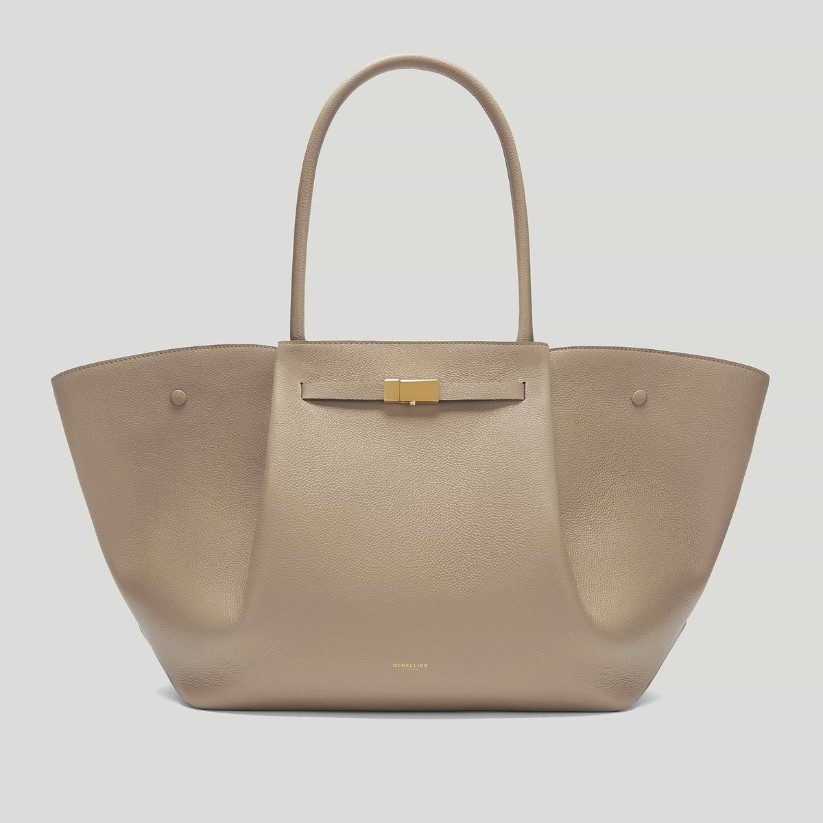 DeMellier The New York Light Taupe Small Grain