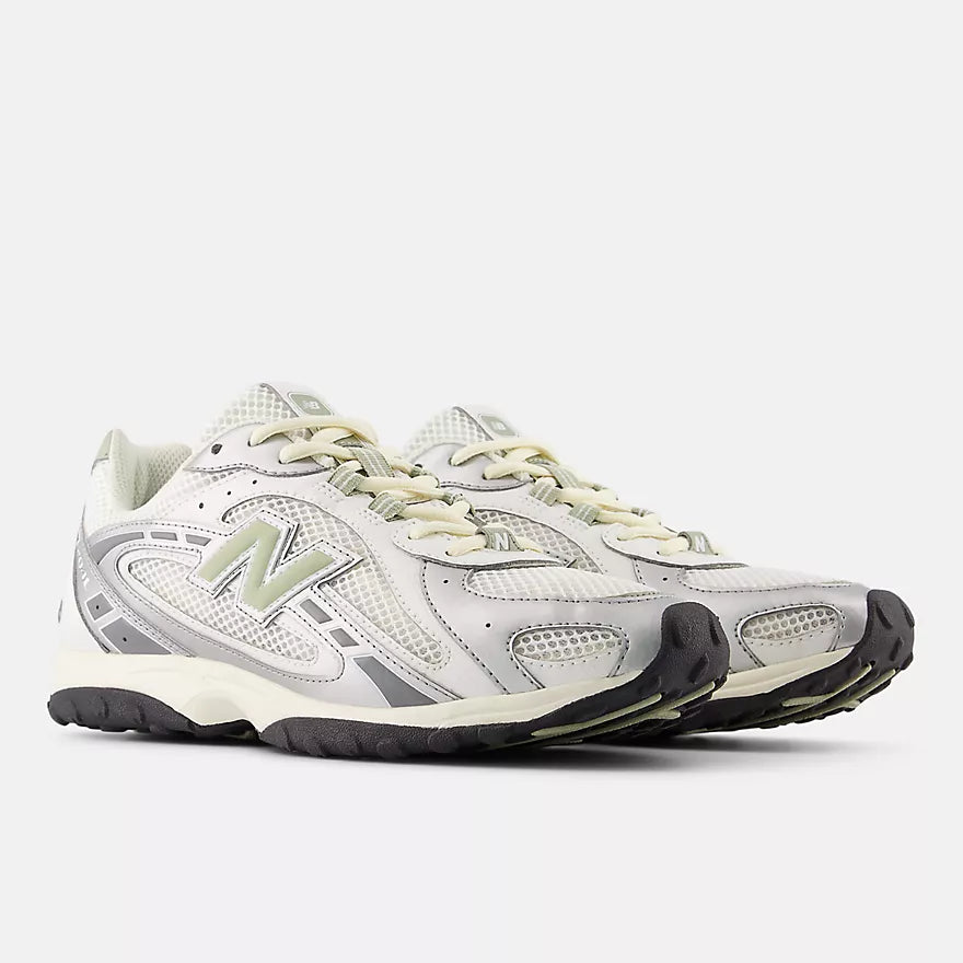 New Balance 204L PEARL  -  SILVER METALLIC with GARTER SNAKE  -  U204LSWB