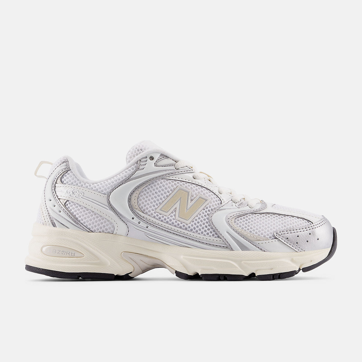 New Balance 530  -  SILVER METALLIC with LINEN  -  U530ESB