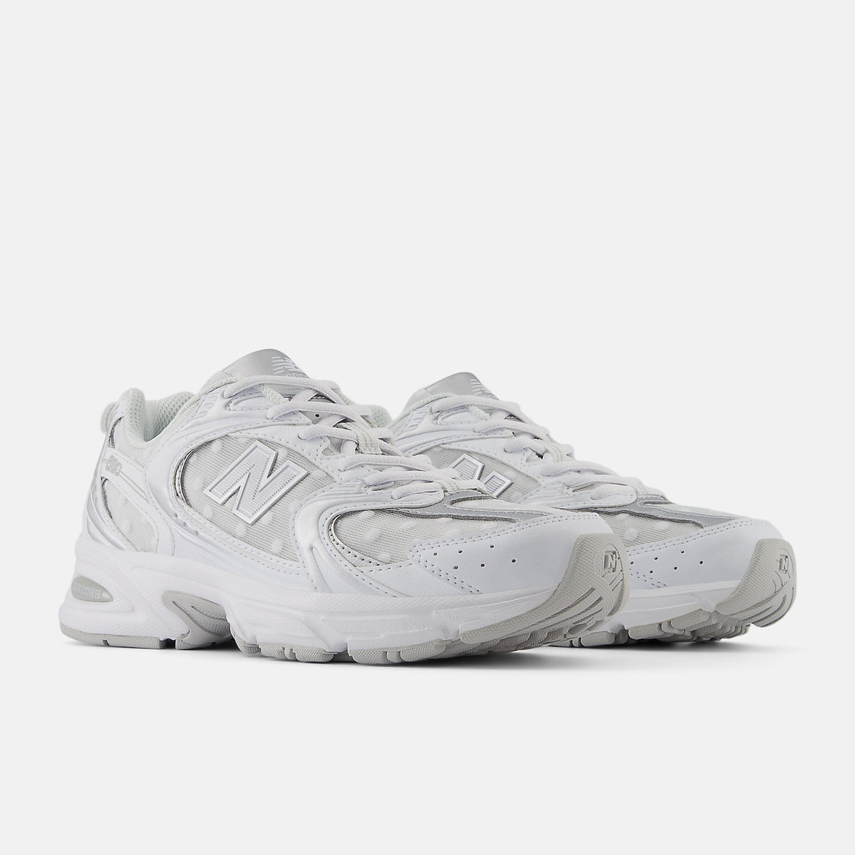 New Balance 530 White with Silver Metalic  -  U530HFW
