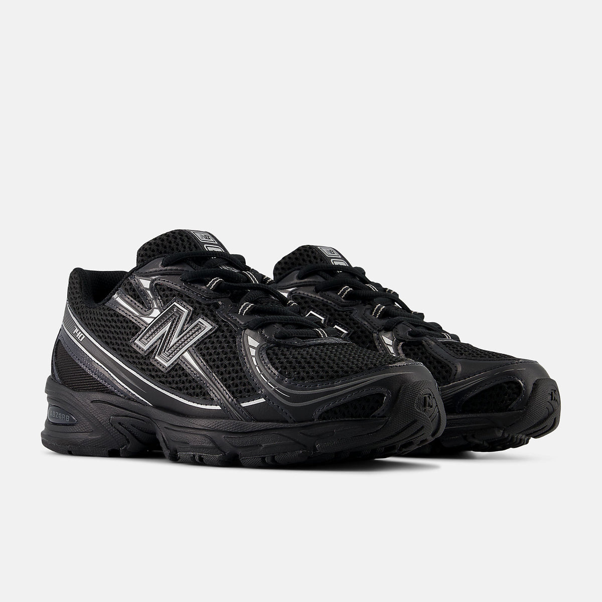 New Balance Unisex 740  -  Black with Silver Metallic  -  U740BM2