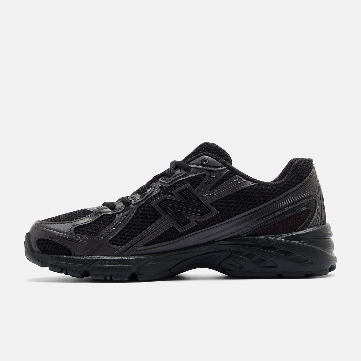 New Balance Unisex 740  -  Black with Black Cement  -  U740BO2