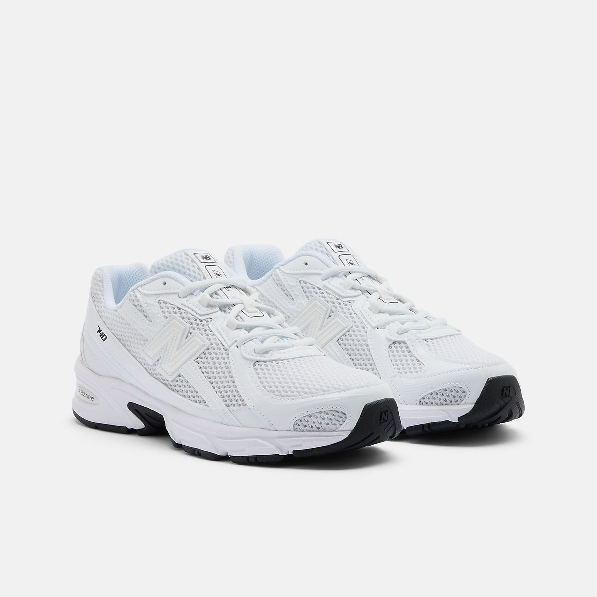New Balance Unisex 740  -  NB White with Black  -  U740WW2